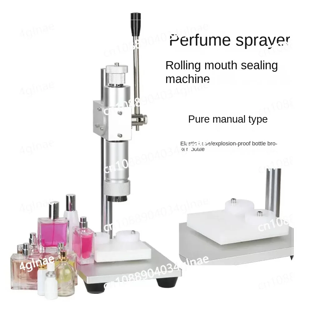 Manual perfume capping machine Metal collar cap spray capping machine