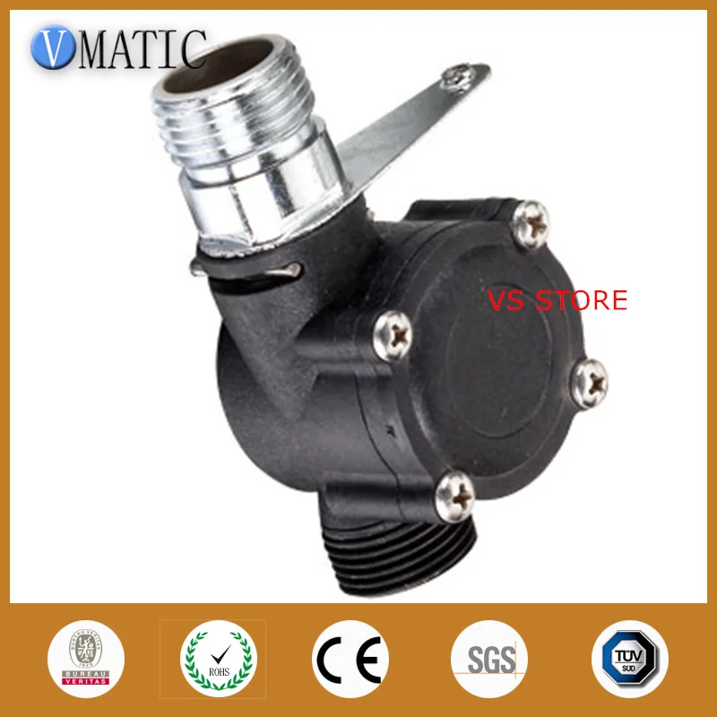 

Free Shipping Vertical Installed Sensors 80c Small Rate VCA168-1 Electronic Water Ventilator G1/2 Hall Effect Flow Sensor