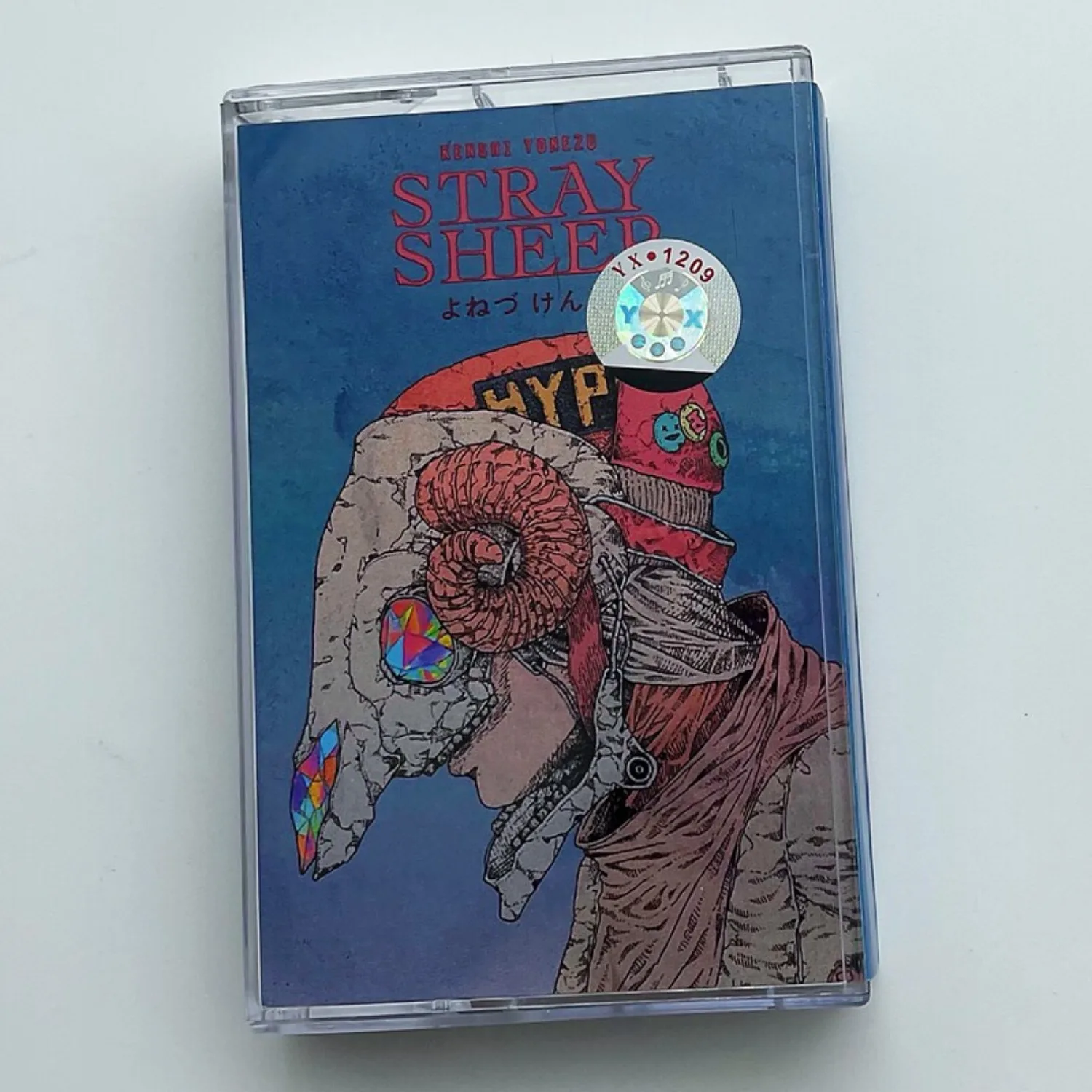 

Rare Sealed Kenshi Yonezu STRAY SHEEP J-Pop Audio Cassette Tape Retro Vintage Analog Sound Collectible for Fans Home Art Deco