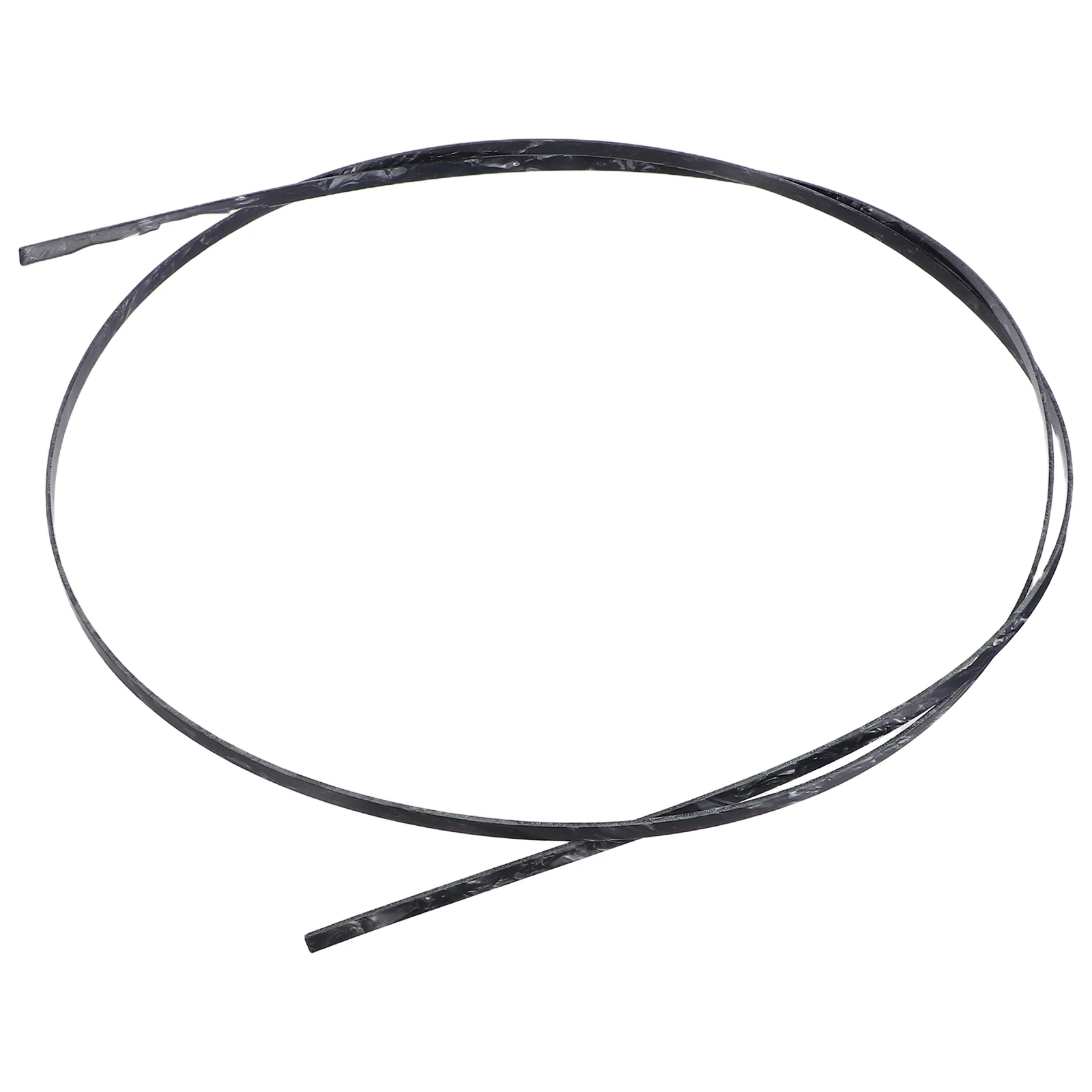 

Guitar Edging 1650*6*1.5mm Black Plastic Binding Strip for Fingerboard Protection Easy Installation Guitar Parts