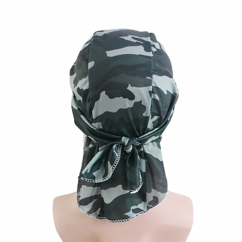 Piraten-Bandana, Radfahren, Do-Rag, Unisex, atmungsaktiv, schnell trocknend, Durag-Kappe, Angeln, Motorrad, Kopftuch, Sonnenschutz, Camo-Kopftuch – Detail 10