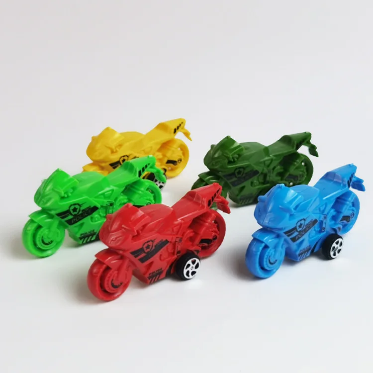 1PCS Random New Children's Toys Plastic Mini-back Motorbike Small Sports Car Model Boys Holiday Birthday Gift