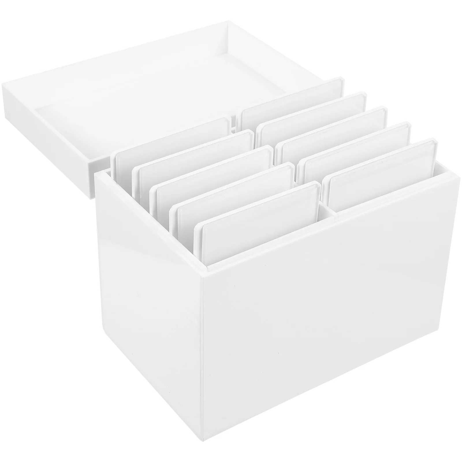 

1Pcs False Eyelash Box Acrylic 10-Layer Lash Storage Organizer Stand Drawer Lash Extension Case Eyelash Holder