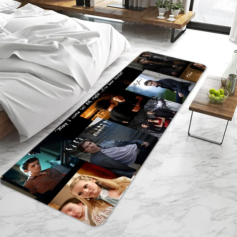 Damomo Salvatore The Vampire Diaries zerbino d\'ingresso zerbino antiscivolo lavabile cucina tappeto soggiorno corridoio tappeti bagno