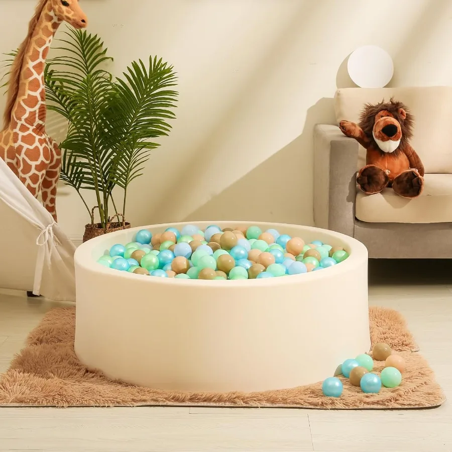 Ball Pit Balls 50 bolas de juego, bolas de plástico para bebés, niñas, niños pequeños, tienda de juegos, piscina, casa de juegos, parque infantil, decoración de fiesta