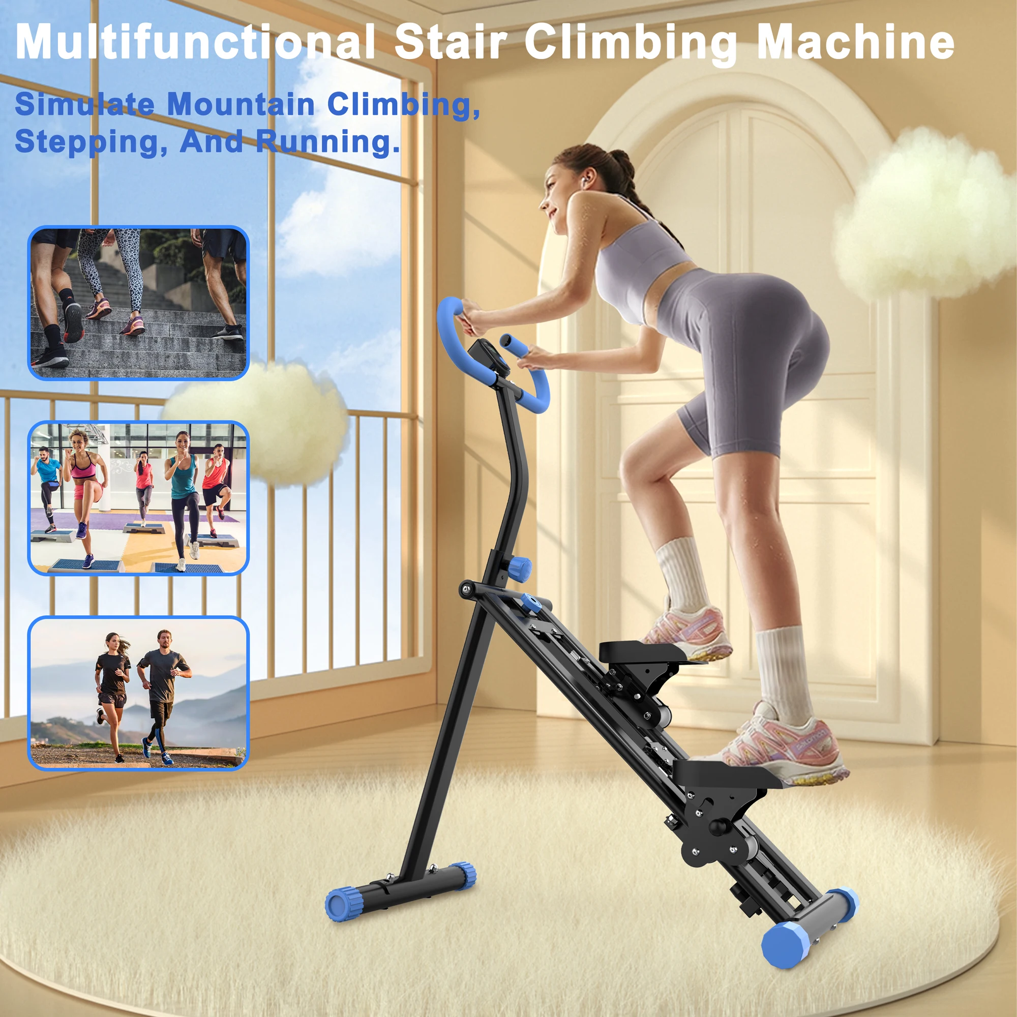 Vertical Climber Machine with  - Sports Equipment Club ulasan dan harga