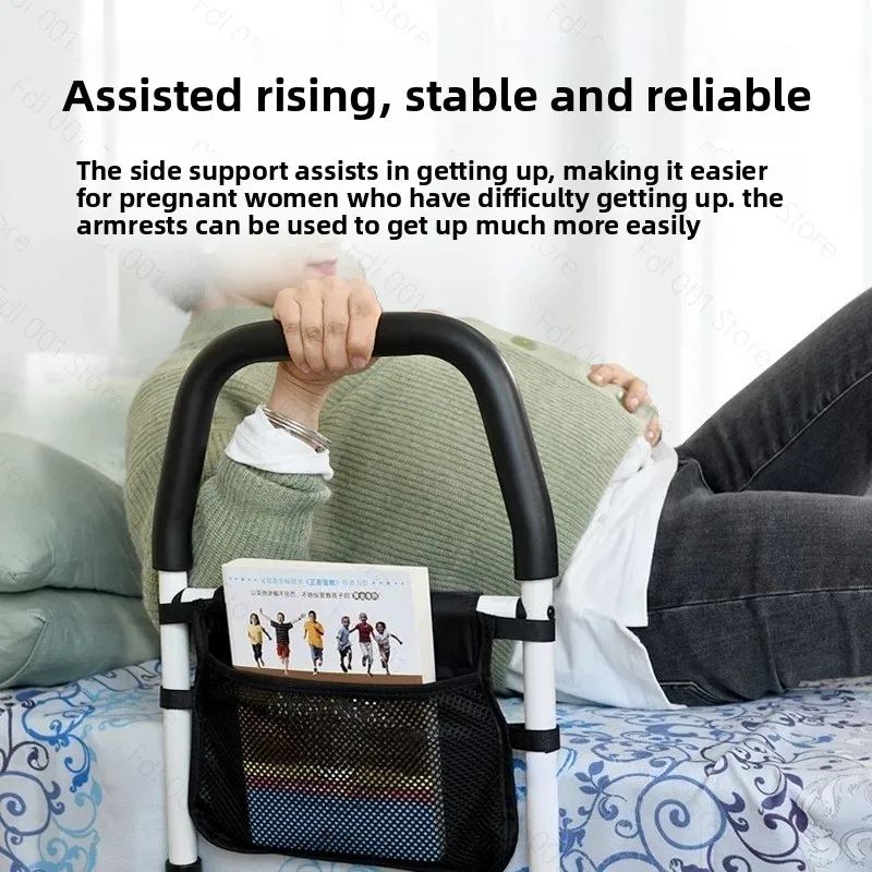 Bed Rail for Elderly Safety Assist Bar Fall Prevention No Installation