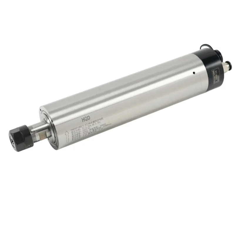 GDF50-12Z/1.2 50mm 1.2KW 220V 12000RPM 600hz 6p Permanent Magnet Synchronous Air-cooled Electric Spindle for Cnc Machine