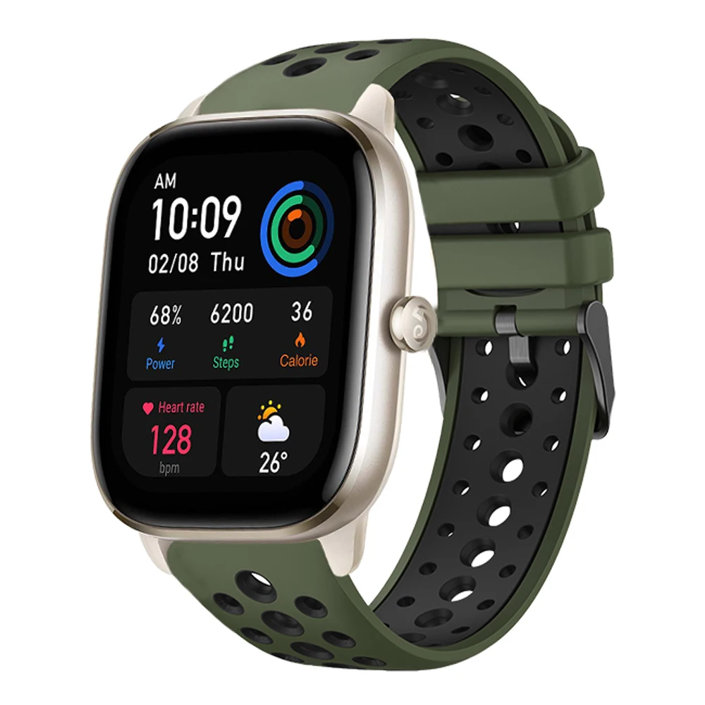 Spruce Green strap for Amazfit GTR Mini Two tone Accessory strap for Amazfit GTS 2Mini Original Man Band for Amazfit GTS 20mm