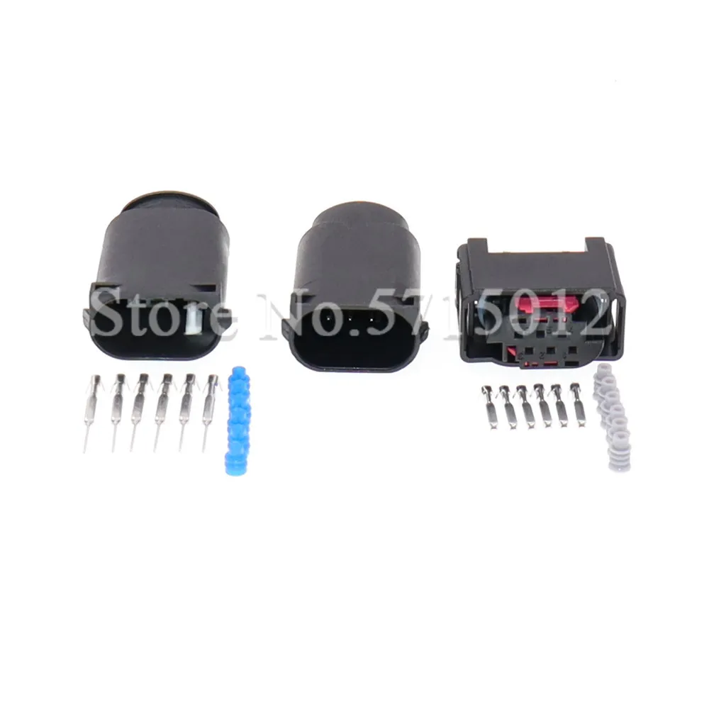 6 Hole Car Socket 1-967360-1 1-967587-3 Air Suspension Ride Height Level Sensor Connector