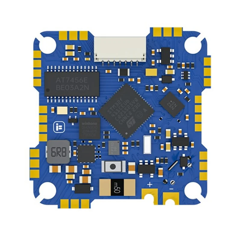 

Контроллер полета Whoop F411 F4 20A AIO Встроенный BMI270 Гироскоп 2-4S 25,5X 25,5 мм для RC Drone FPV Racing-[Y06A]