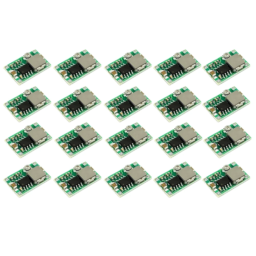 20pcs Step Down Power Converter For Mini360 Converter 3A DC-DC Voltage 4.75V-23V To 1V-17V Adjustable Down Power Converter