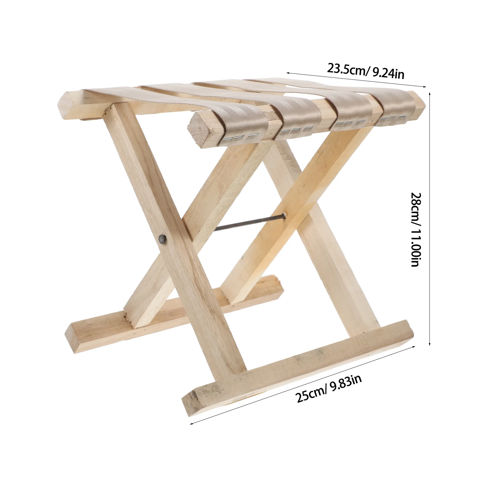 SUPVOX Silla plegable portátil, taburete de Camping con respaldo alto, asiento plegable de nailon ligero para Patio de playa al aire libre