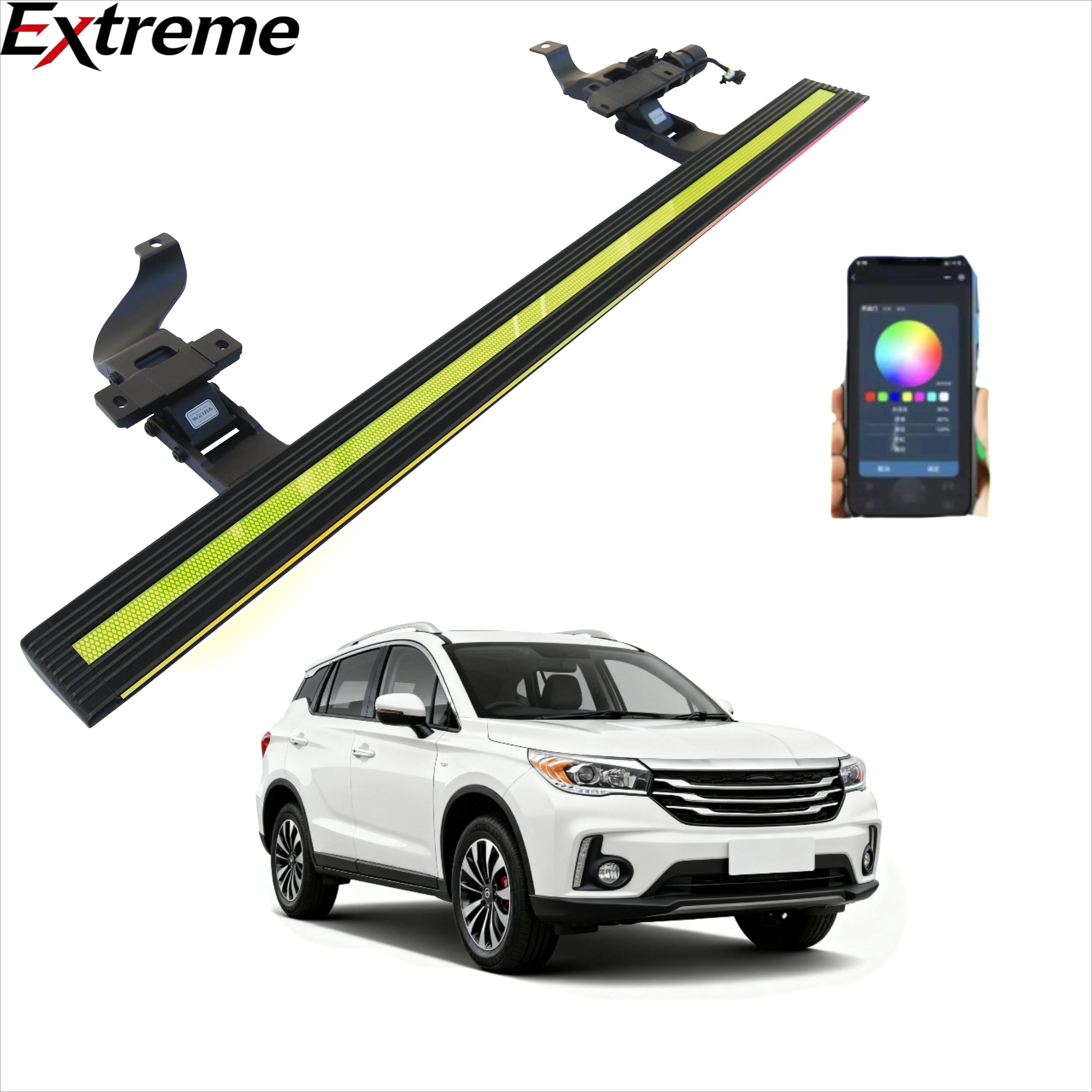 EXTREME Power Running Boards for GAC Trumpchi GS4 2015-2025 Aluminum Alloy Electric Side Steps OEM/ODM