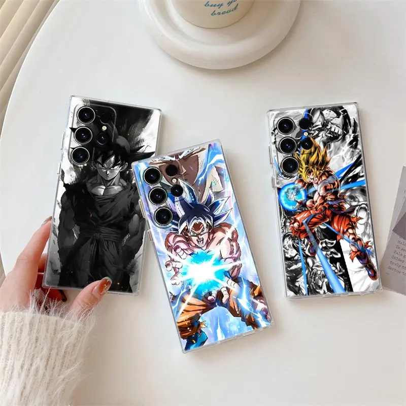 

Dragons Balls Z Super Goku Anime S26 Ultra Case For Samsung Galaxy S25 S26 S24 S23 Ultra S22 S20 Plus S21 FE A57 5G Phone Cover