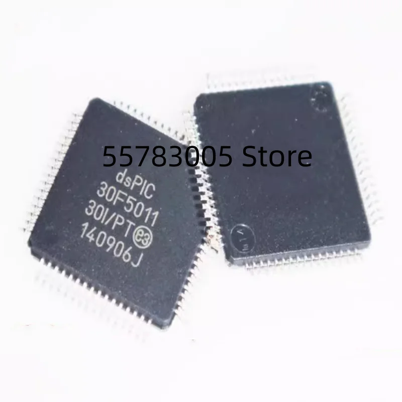 5PCS New DSPIC30F5011-30I/PT  TQFP64 Microcontroller IC chip