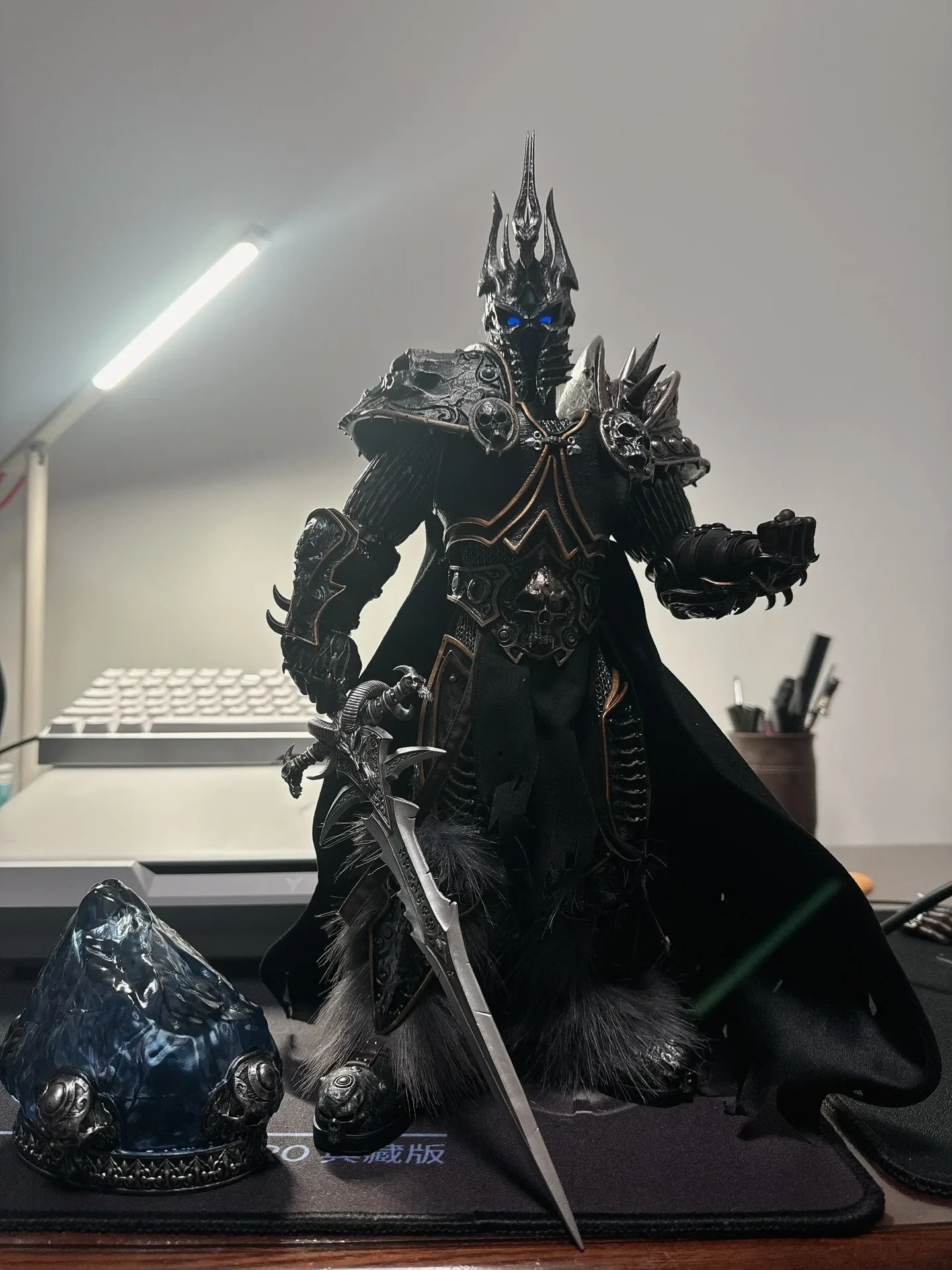 Tout neuf en Stock 108 jouets World of Warcraft reine des démons roi 1/6 figurine 12 pouces ensemble complet 108007 modèle jouets Fans cadeaux