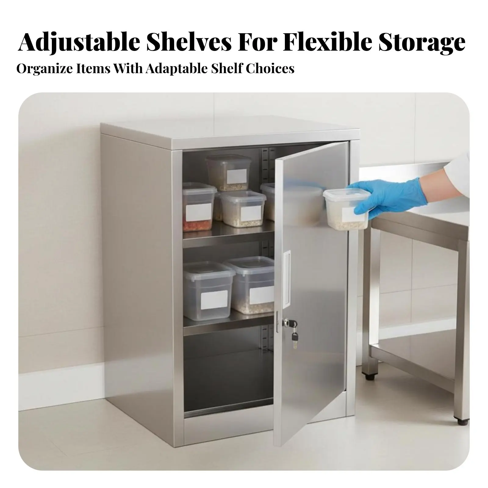 

Single-Door Secure Fastenerer Secure Fastenerable Single Door Secure Fastenerer Rustresistant Resistant for Kitchen Personnel