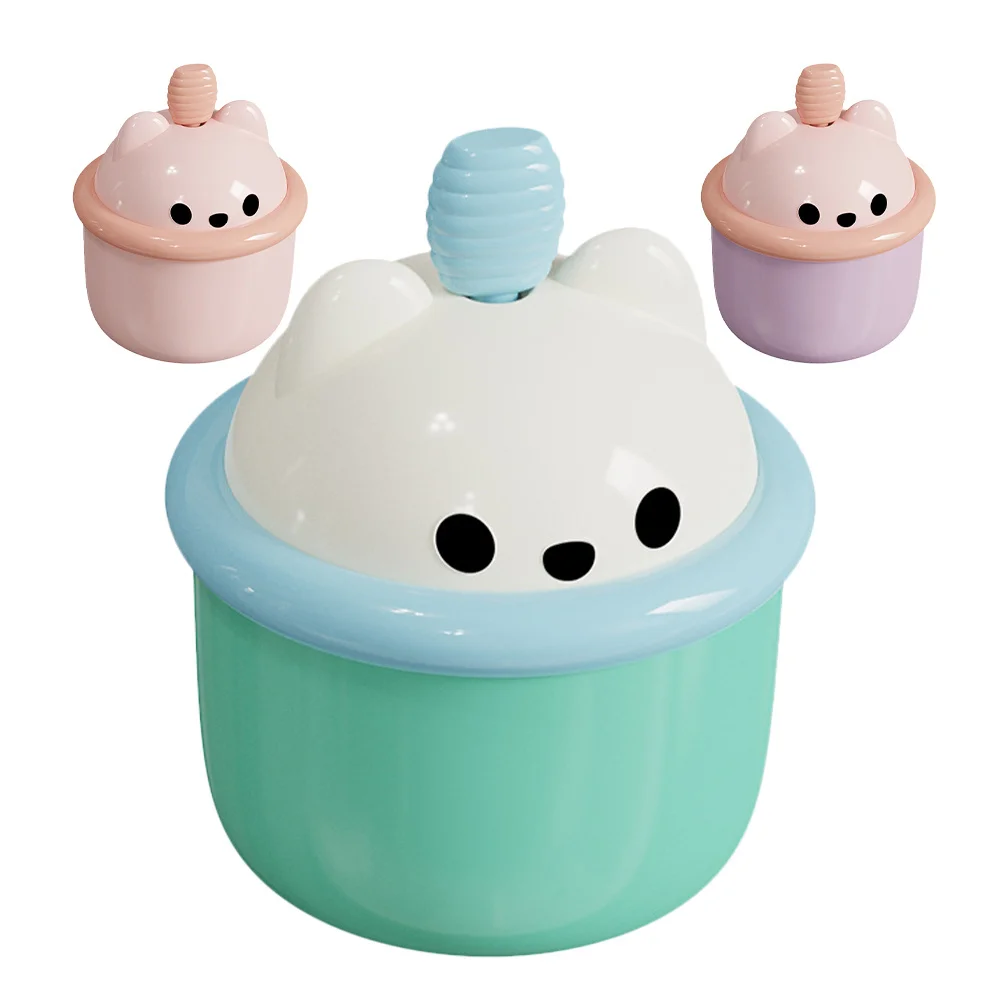 3 Stuks Gezichtsreiniger Schuimende Fles Leuke Cartoon Ontwerp Thuisgebruik Diepe Reiniging Verjonging Schuim Pomp Fles Gezicht Wassen Schuim maker