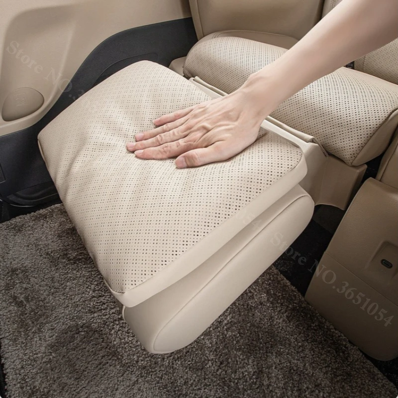

For Toyota Alphard Vellfire Car Mid-row Leg Rest Cushion Comfortable Leg Support Pillow Heightening Pad Car Interior Accessories