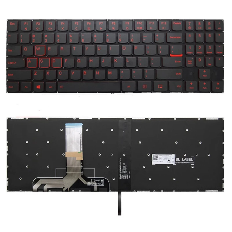 S  Replacement FOR Lenovo R720 Y520 Legion Y720 R720-15IKB Laptop Backlit Keyboard