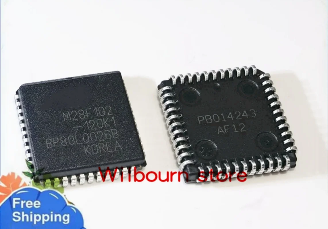 10PCS/LOT M28F102-120K1 M28F102 -120K1 PLCC44 New original