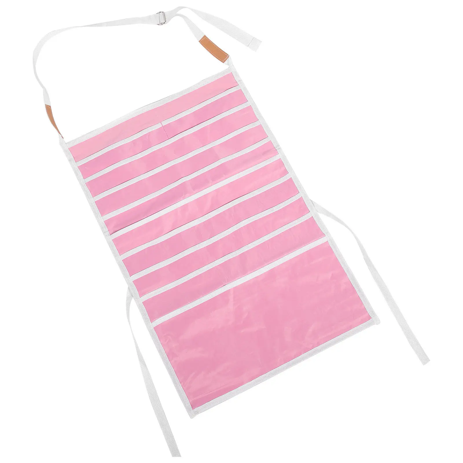 Desk Hanging Book Storage Bag Oxford Fabric 8 2 Bottle Pouches 2 Pen Slots for Students Teachers Office School