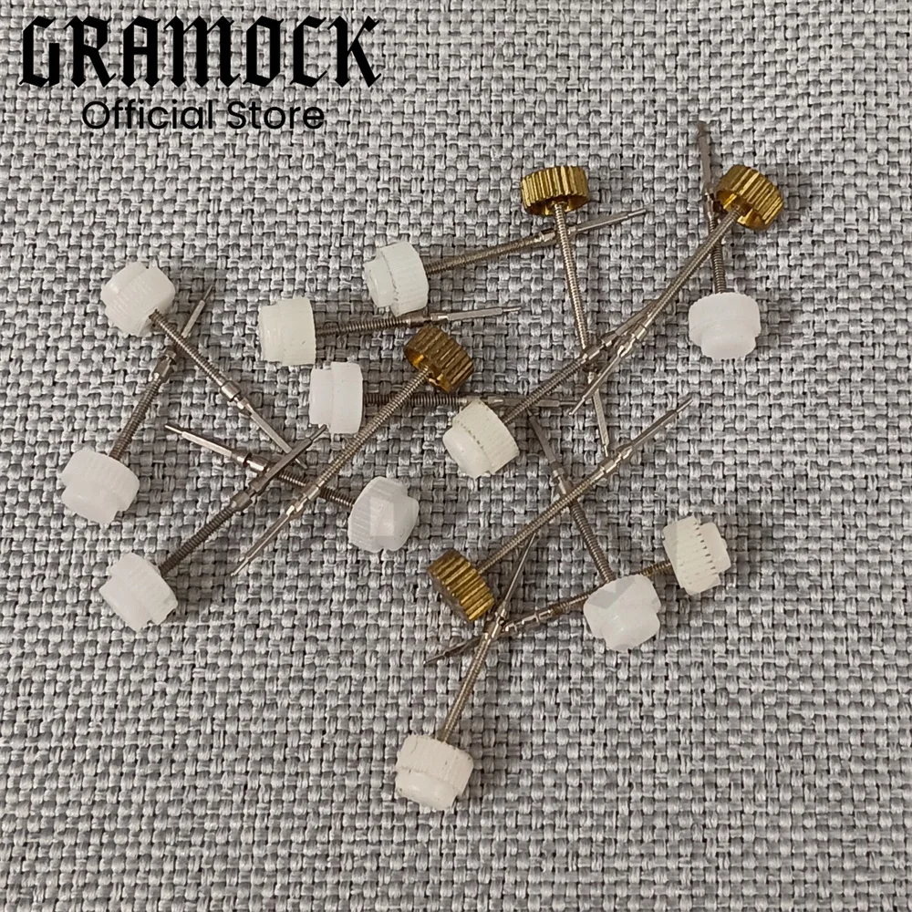 

Gramock Watch Parts Suitable 2813 Series Movement Watches Steel Stem Rod Crown Gear Watches Parts Modified Replacement Part