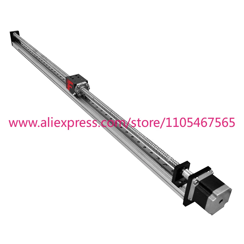 Aluminum Profile Ball Screw Linear Guide 40mm Width Actuator