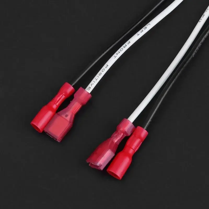 تسخير موصل مكبر صوت للسيارة ، محول سلكي لأودي ، مازدا ، شيفروليه ، إيسوزو ، كيا ، ميركوري ، نيسان ، سوزوكي ، 72-50 ، 1 زوج