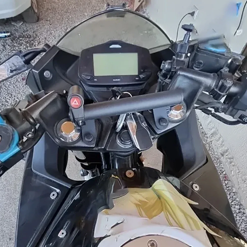 waase For Suzuki Gixxer 250 250SF 2020 2021 2022 2023 2024 2025 22mm Mobile Phone GPS Plate Bracket Stand Holder Phone Support view 2