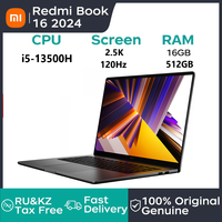 Xiaomi Laptop RedmiBook 16 2024 Intel Core i5-13500H 16G DDR5 512G/1TB/2TB SSD 16” 2.5K 120Hz EVO Certified Computer Laptop