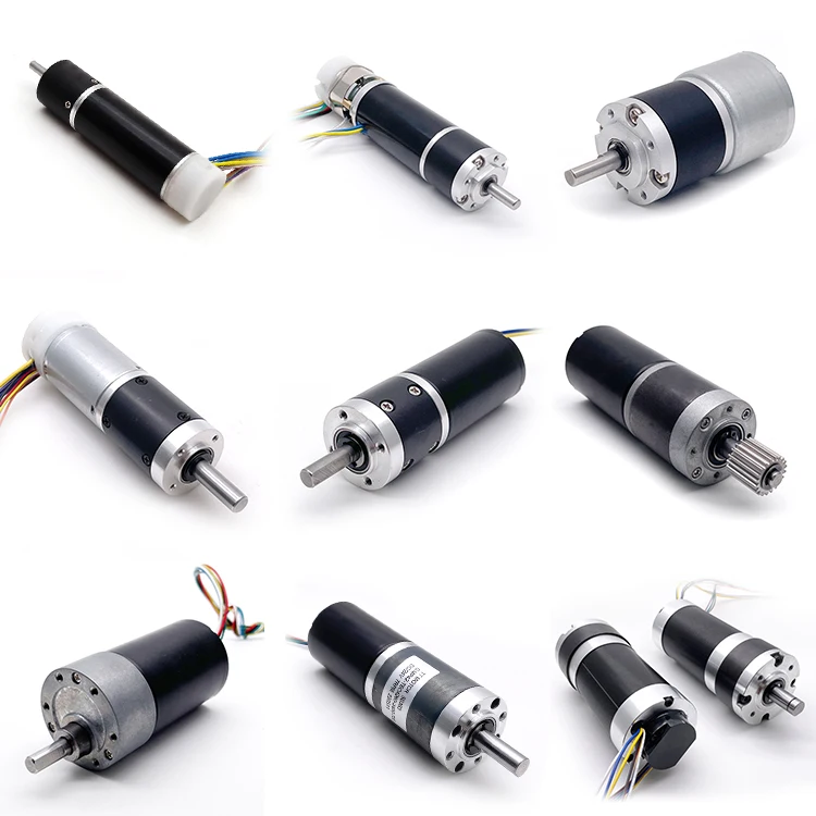 16mm 22mm 24mm 28mm 36mm 42mm 60mm High Torque Permanent 6v 12v 24v 36v Brushless Brush Micro Planetary Geared Motor