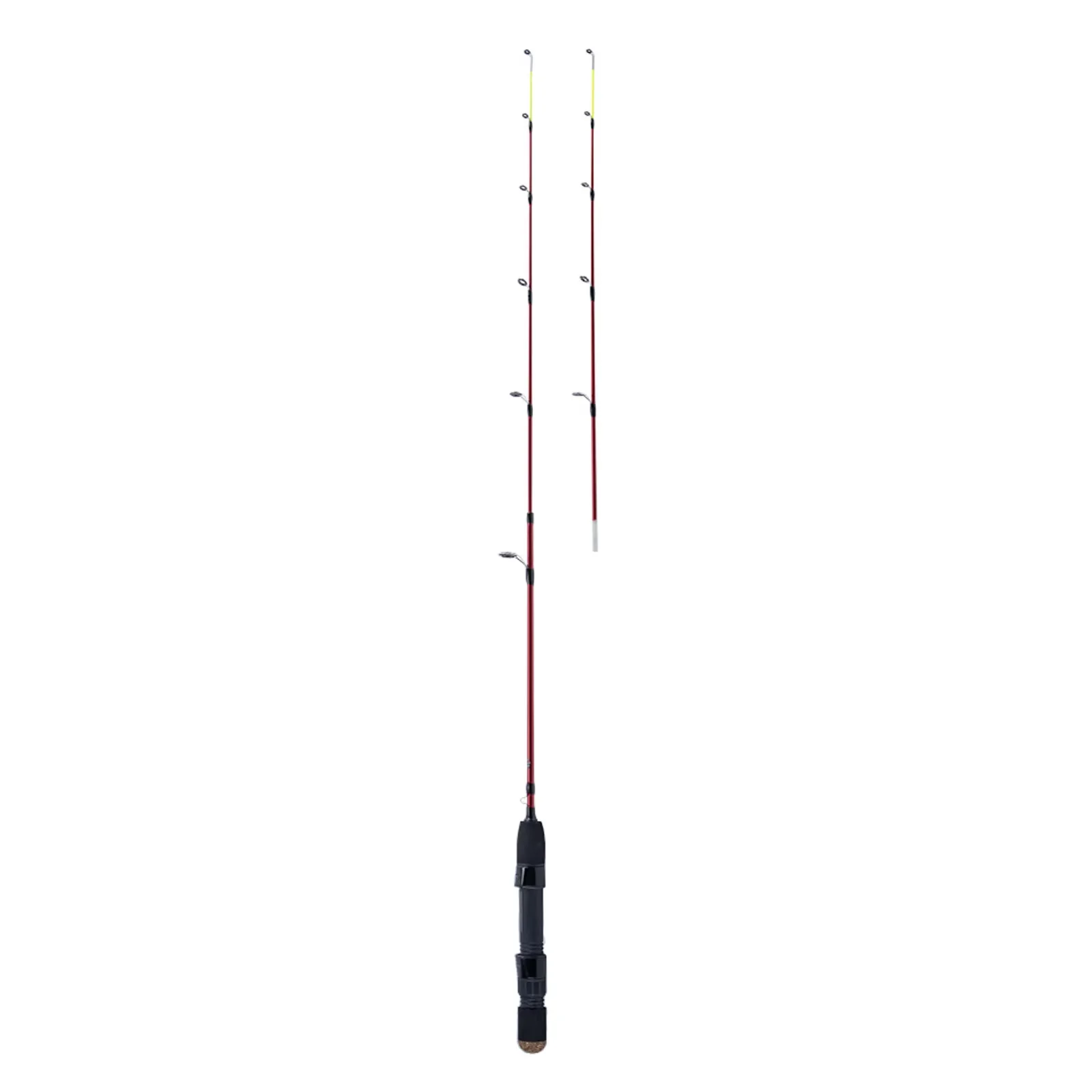 Goture Winter Ice Fishing Rods 28‘’ 32‘’ 2 tips Spinning Rod Cork Handle Ice pole Ultra-light Carp Fishing