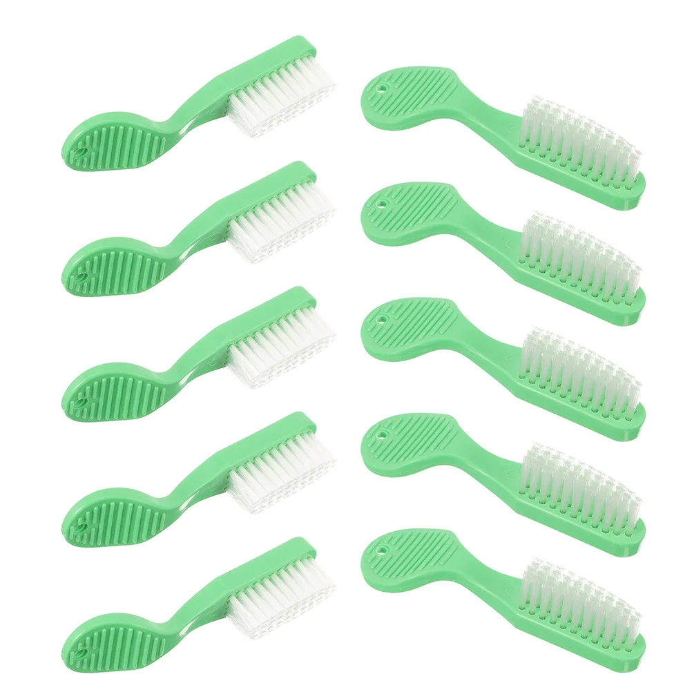 

20Pcs Soft Medium Bristles Prison Toothbrush Large Head Short Handle Safety Design Correctional Facility Oral Brush