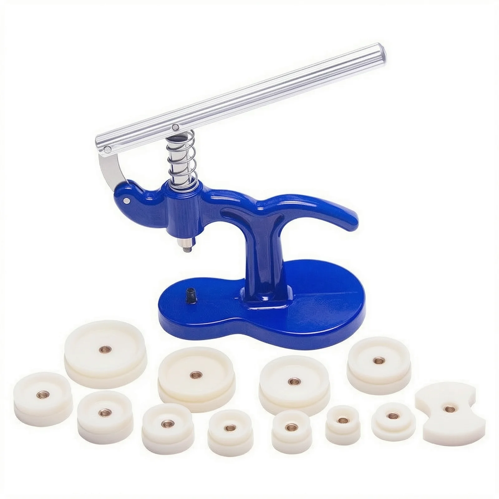 Professional Watch Repair Kit Set Watch Press Tool Includes 12 Assorted Dies For Efficient Tasks