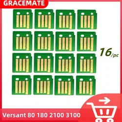16PCS Toner Chip For Xerox Versant 80 Press / 180 Press 006R01642 43 44 45 006R01646 47 48 006R01649 Copier Cartridge Reset