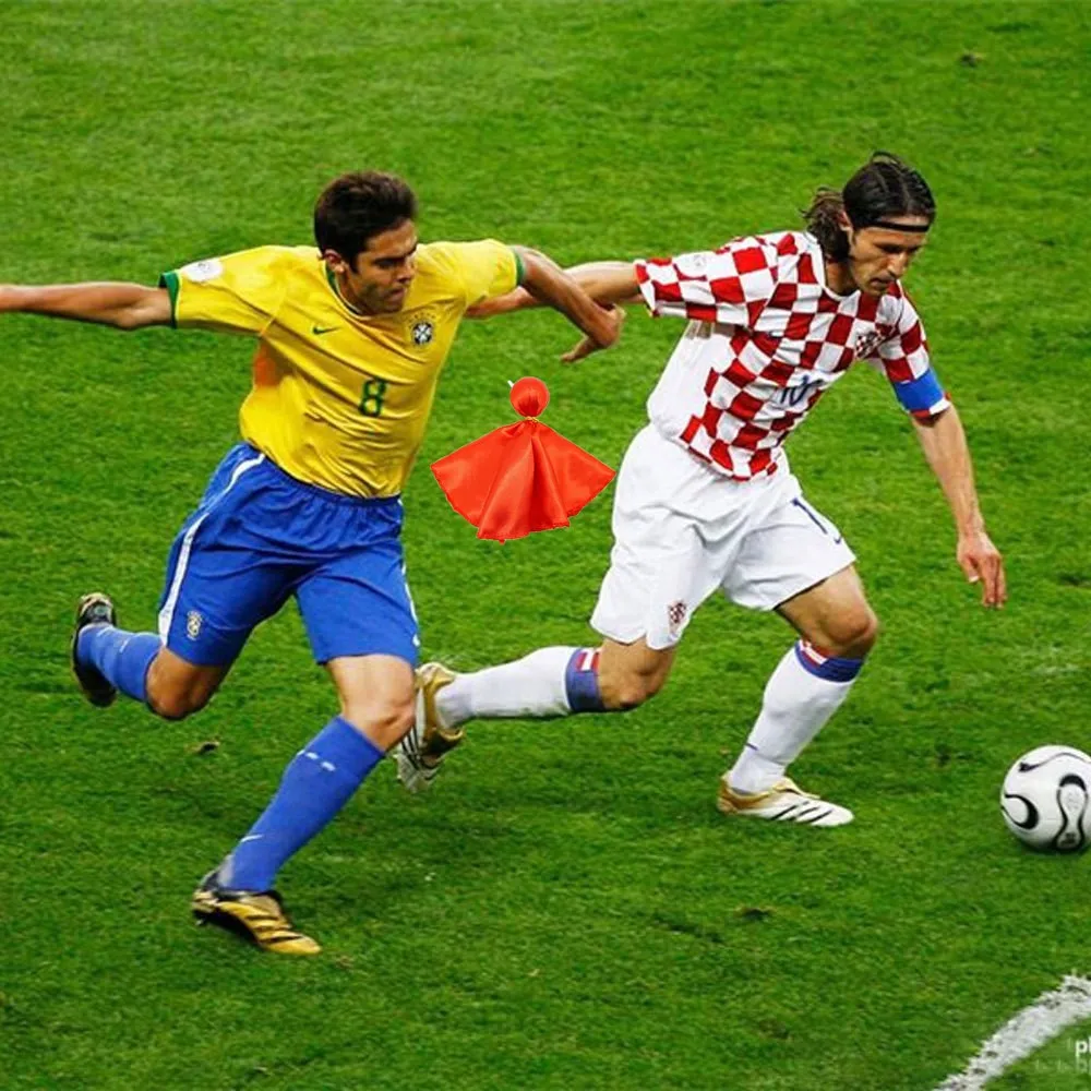 プロのサッカーペナルティフラグ、投げフラグ、サッカースポーツ、軽量の審判の小道具、アメリカンフットボールのゲーム用品