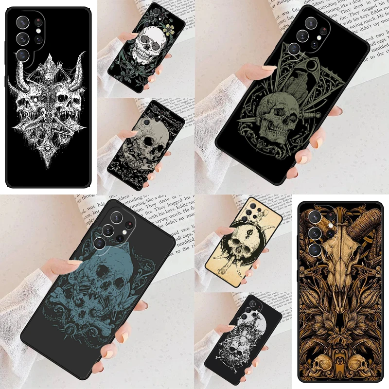 Mysterium Gothic Fantasy Art Cell Phone Case for Samsung Galaxy S26 Ultra S25 S24 S23 S22 S21 S20 Note10 Cover