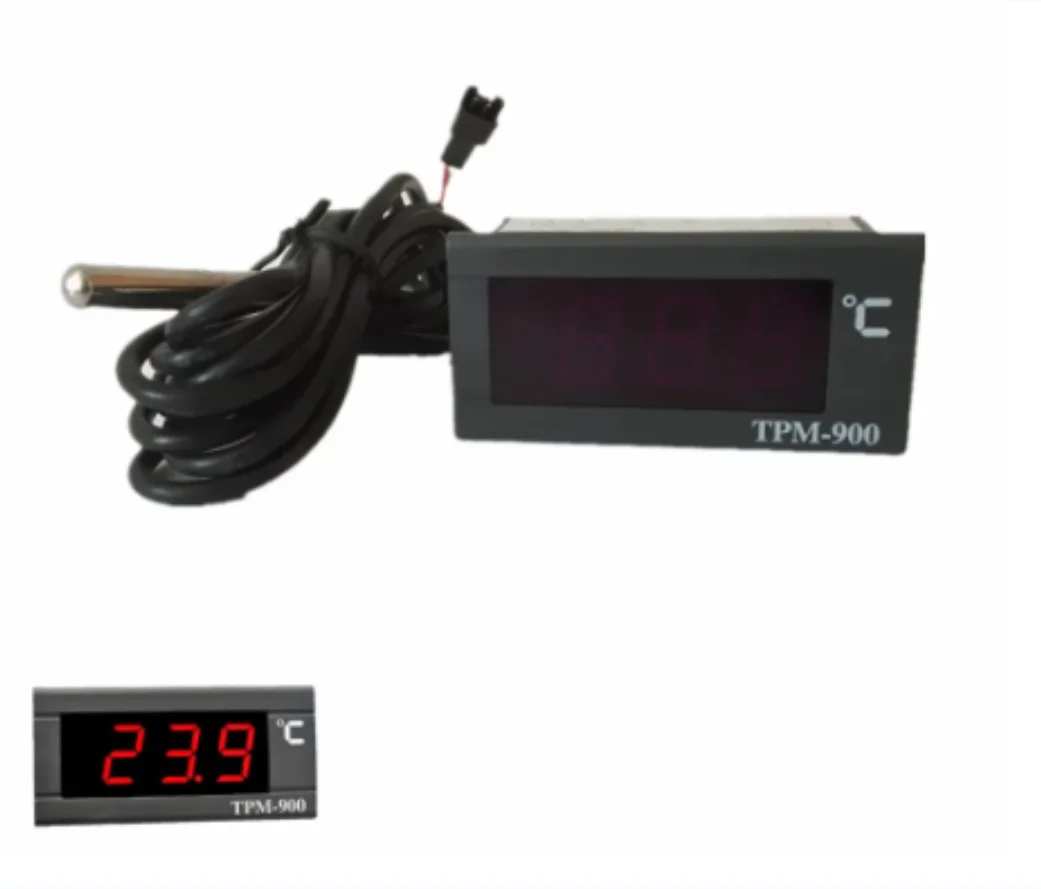 TPM-900 AC 220V Digital Thermometer Pyrometer -30C-110C Incubator Fridge Boiler Temperature Meter Sensor with NTC Thermister