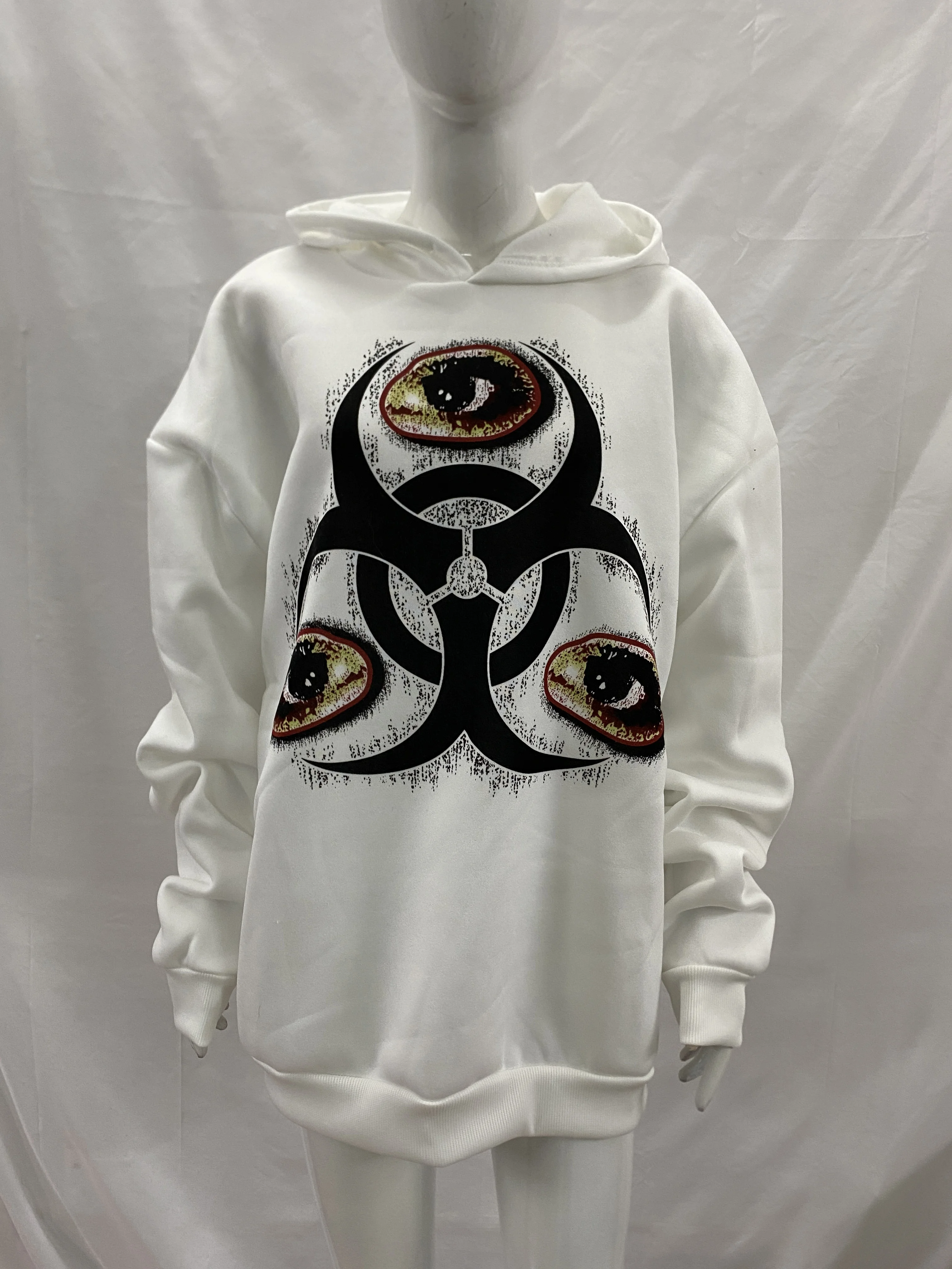 

Versatile autumn retro new style letter embroidery printed pullover hoodie for men and women street fashion hoodie clothing