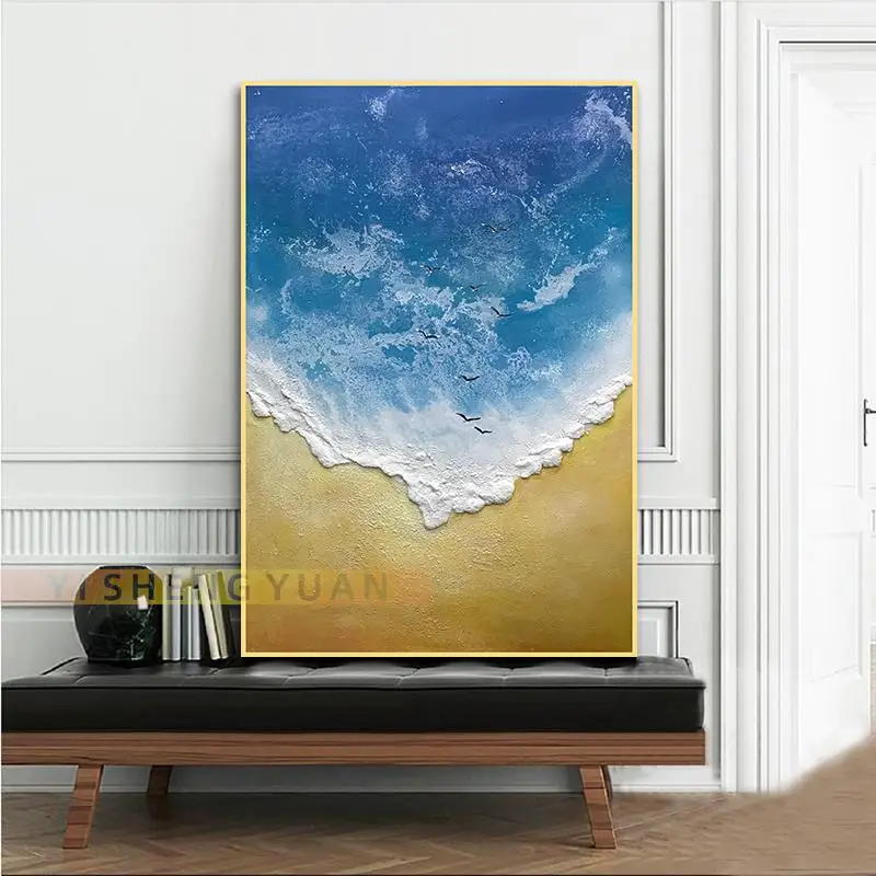 

Abstract 3D Thick Art Handmade Oil Painting Canvas Gold Paintings Wall Pictures Art Wall Artwork For Dining Room Decoration