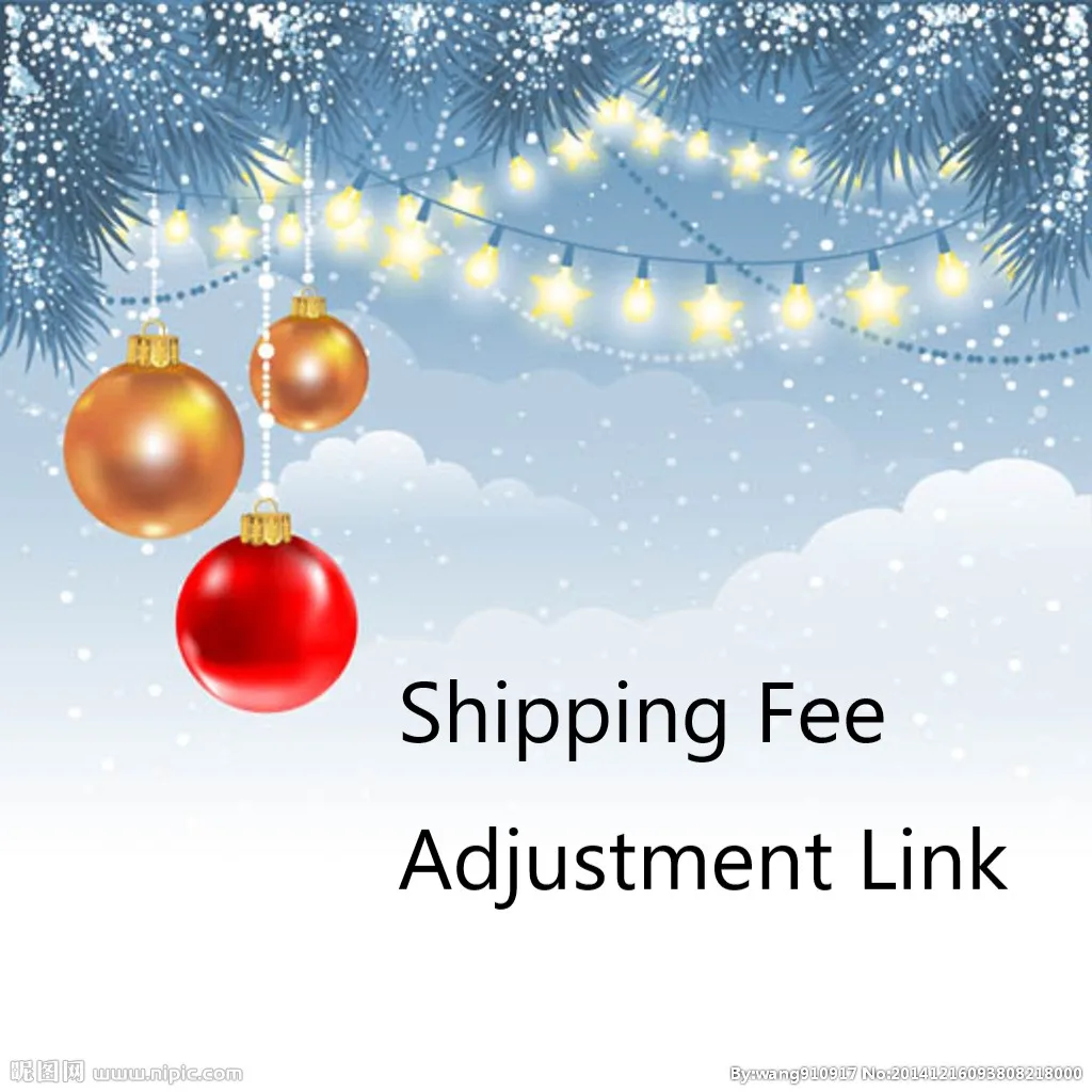 

Dear customer, please note that this link is only for supplementary shipping fee difference. Kindly do not place unrelated order