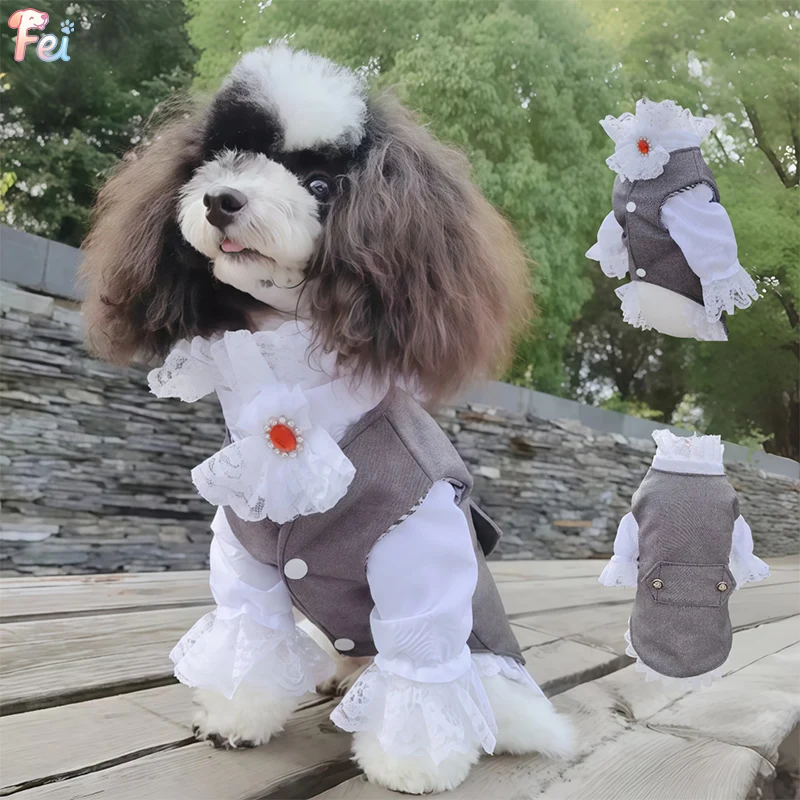 

Dog Tuxedo Dog Suit Puppy Pet Tuxedo Wedding Party Costume Dog Prince Bow Tie Shirt Formal Dog Weeding Attire Dogs Cats Clothes