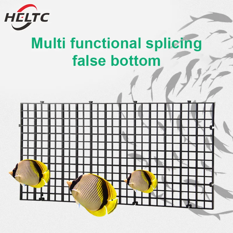 Detachable Spliceable Fish Tank Isolation Plate Upper Cover Net Bottom Filter Grid Bracket Bottom Filter Plate Divider Plate