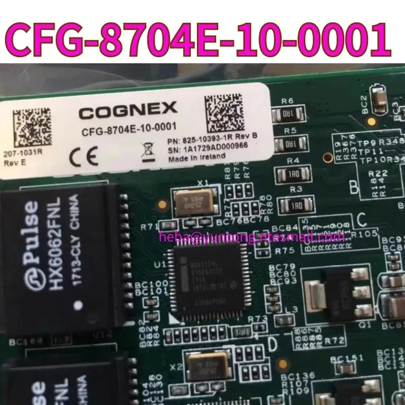 Used CFG-8704E-10-0001 image acquisition card