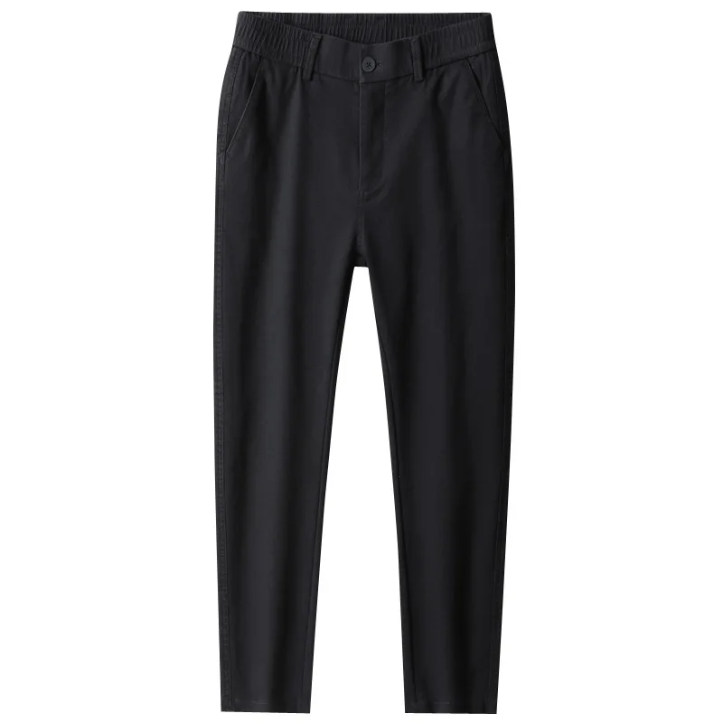 GIOIOMen's Business Casual Pants，2025Spring New Slim Fit Straight Ankle-Tied Trousers，Fashionmen`s clothing
