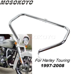 Chrome Engine Guard Crash Bars Highway Protector For Harley Touring 1997-08 Road King FLHR FLHX FLHT Ultra Classic Street Glide
