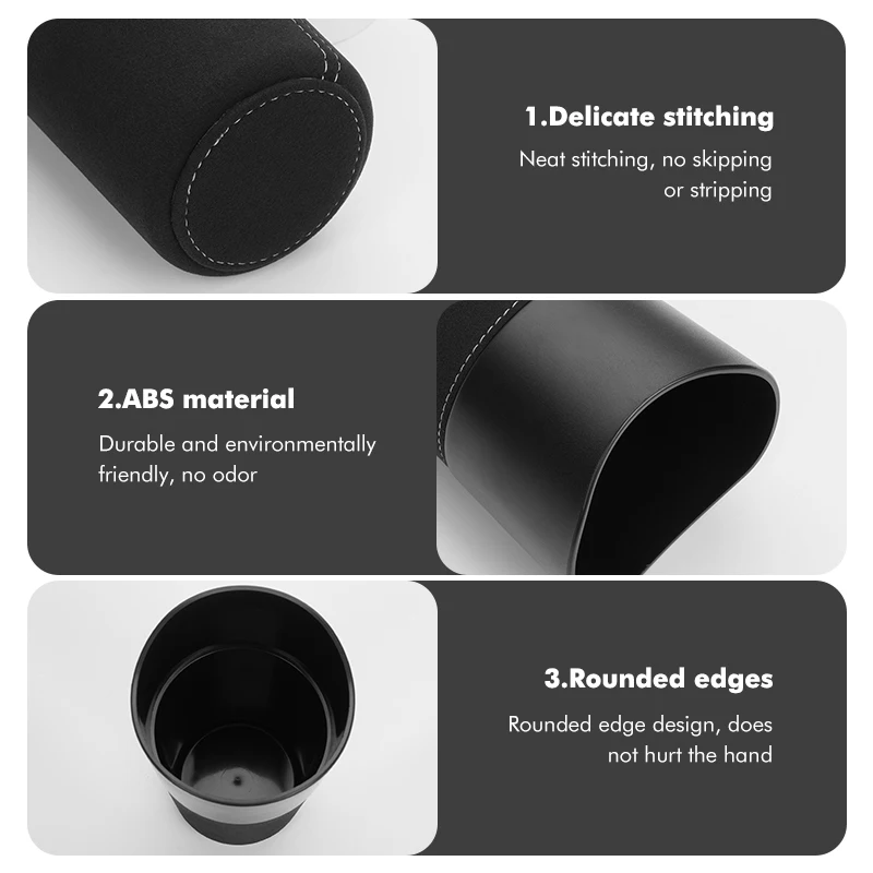 حامل أكواب الماء للسيارة حامل المشروبات كرسي القمامة كوب تخزين لـ LYNK & CO 01 Phev 02 03 Phev 03 + 05 06 09 PHEV 09 MHEV