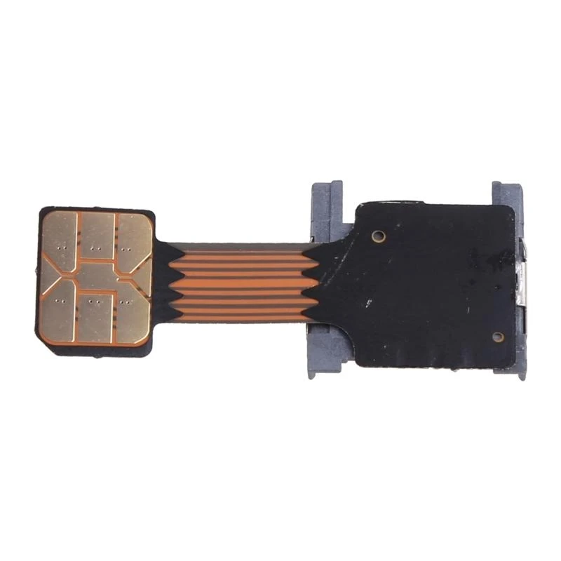 Double Dual Card Adapter 4G بطاقة ذاكرة الهاتف المحمول 2 في واحد في Android Phone Extender for Nano